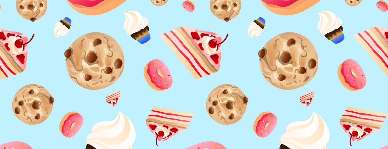 cake banner graphic
