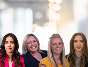 The leasing team