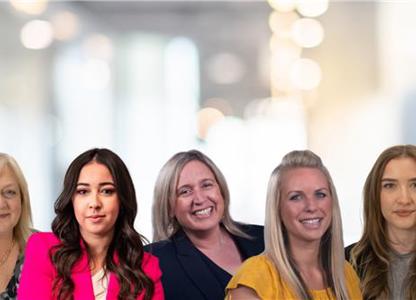 The leasing team